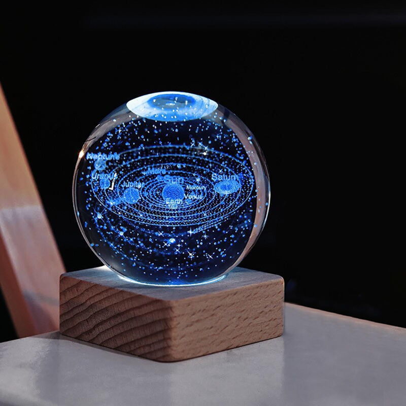 Petite veilleuse cadeau anniversaire camarades de classe filles copines envoyer boule de cristal garçons souvenirs