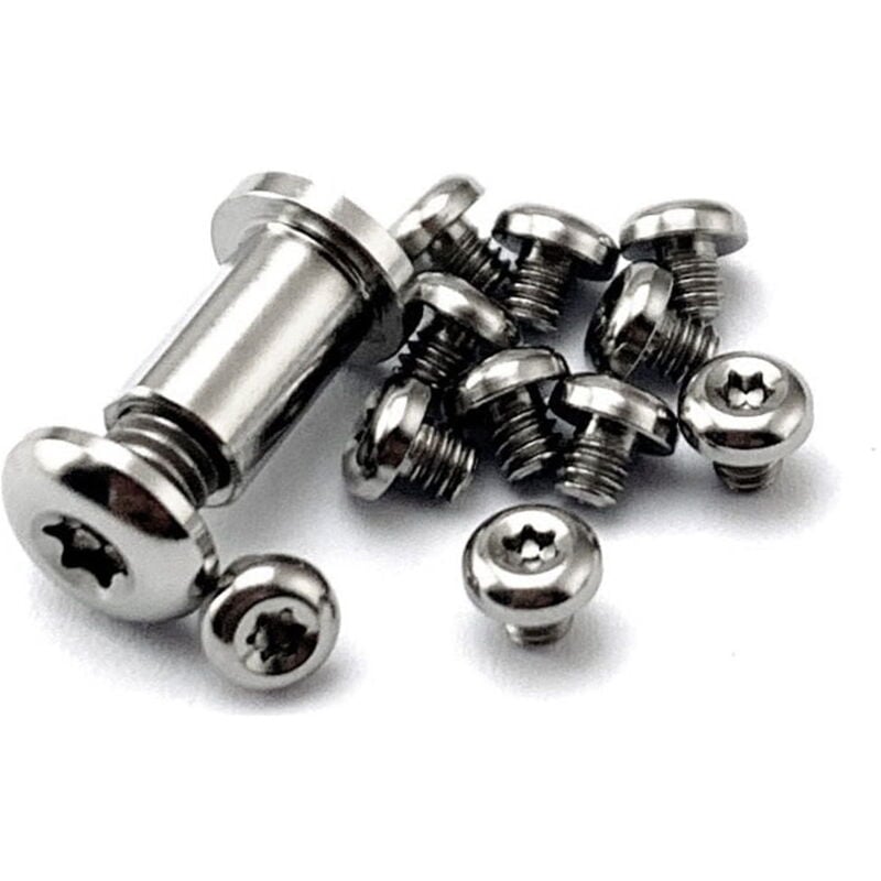 Petite vis pour manche de couteau, vis de réparation de clous, atelier de réparation de rivets ménagers, pièces de rechange à large application,