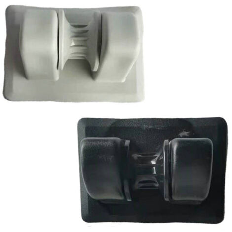 Petites ancres en plastique PVC noir et blanc pour yachts, bateaux pneumatiques, bateaux de pêche, kayaks et autres accessoires nautiques.