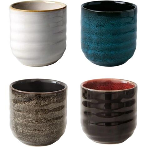 Petites Tasses à Thé 4 Pièces Vaisselle à Boire Esthétique