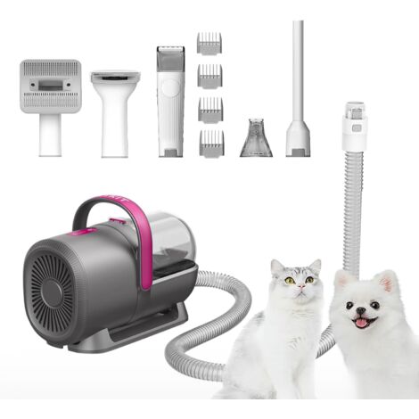 PETKIT Cortapelos de Aire eléctrico para Afeitado y Kit de Limpieza para Perros y Gatos, bajo Ruido Evita Que la Mascota se nervie, se Mantiene Limpia…