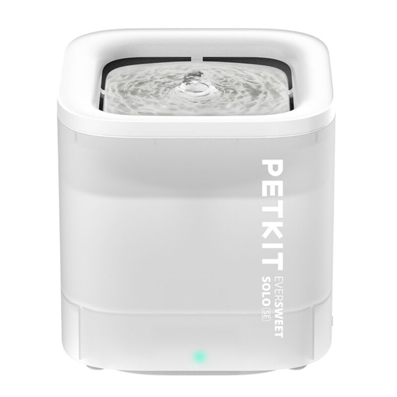 Eversweet solo cybertail fontaine a eau pour animaux 1.8L blanc Petkit