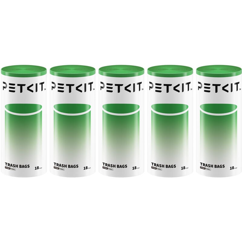 Sac Poubelle de Toilette pour Chat avec Cordon, Sacs Poubelles Automatiques pour pura max 2 et purobot Max Pro,Chats/Chiens Litière pour Chats