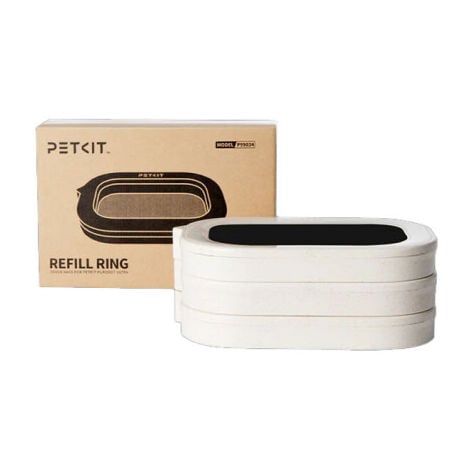 PETKIT Sacs à Déchets de Rechange pour PUROBOT Ultra, 3 Rouleaux, Grande Capacité, Sacs pour Litière Autonettoyante pour Chats