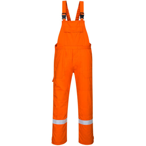 Peto Bizflame Plus: Seguridad y Comodidad en el Trabajo / Naranja / 4XL