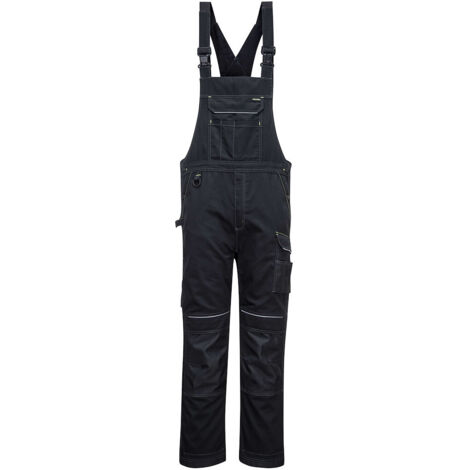 Peto con tirantes PW3 Work Negro S
