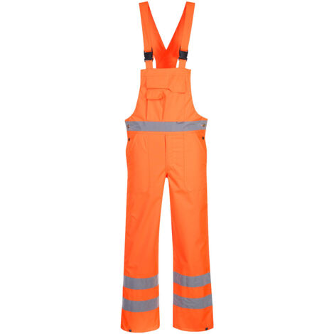 Peto de Alta Visibilidad Transpirable Contrast Rain / Naranja / M