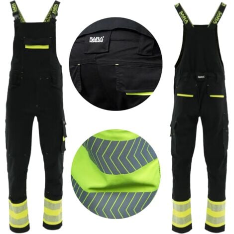 OTROS Peto de trabajo para hombre REFLECTANTE Cómodo Muchos bolsillos Peto de trabajo ACTIFLEX NEO 1-03-305-25-27-50M