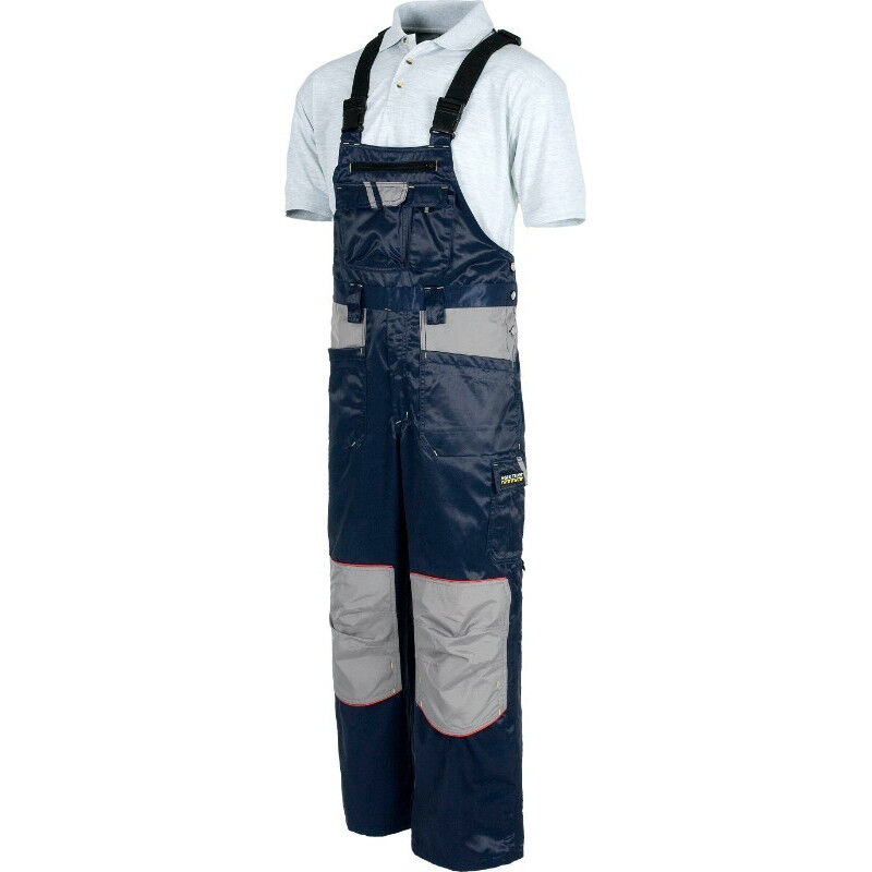 

Peto con refuerzos en tejido Beaver Nylon de alta resistencia WORKTEAM Future WF1927 | L - Marino+Gris