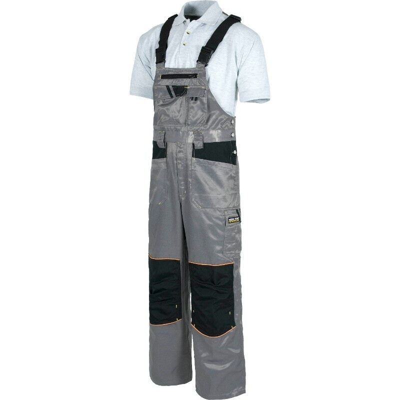 

Peto con refuerzos en tejido Beaver Nylon de alta resistencia WORKTEAM Future WF1927 | XXL - Gris+Negro