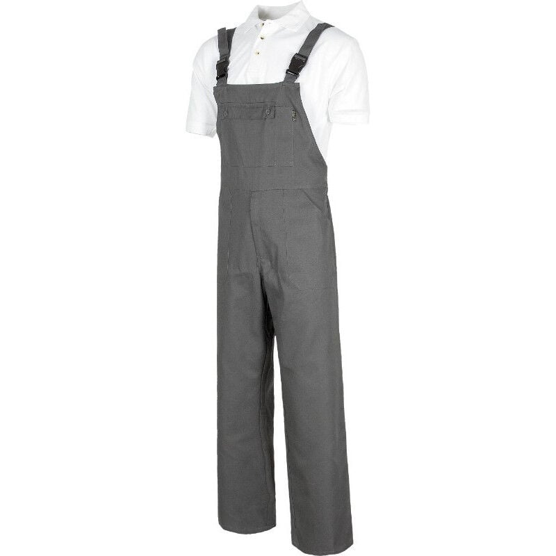 

Peto industrial con media espalda cubierta WORKTEAM B2700 | Gris - 56