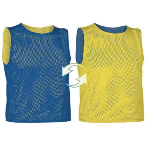 Peto reversible deportivo VALENTO Parade Junior Azul Royal/Amarillo