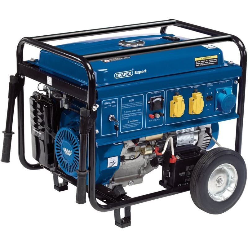 Draper - 6500W Petrol Generator - 16143