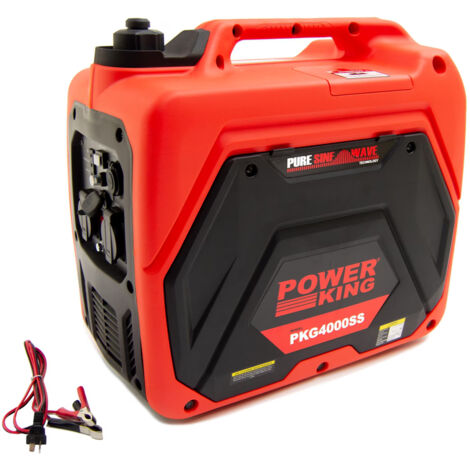 Petrol Inverter Generator Silent PowerKing 3500w 4.38kVA 4 Stroke