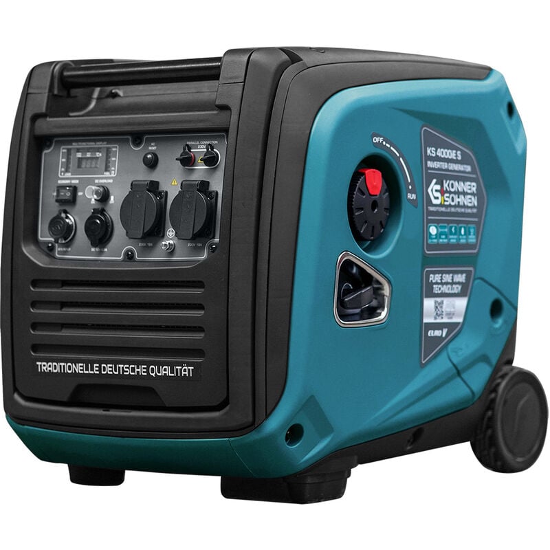 Könner&söhnen - Petrol inverter portable generator ks 4000iE s Max. power 4000 w