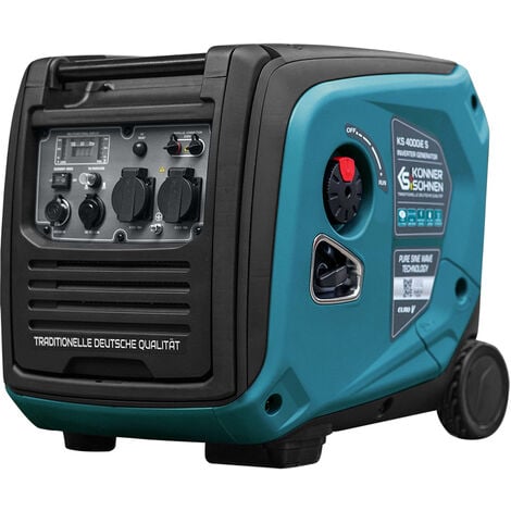 KÖNNER & SÖHNEN Petrol inverter portable generator KS 4000iE S Max. power 4000 W