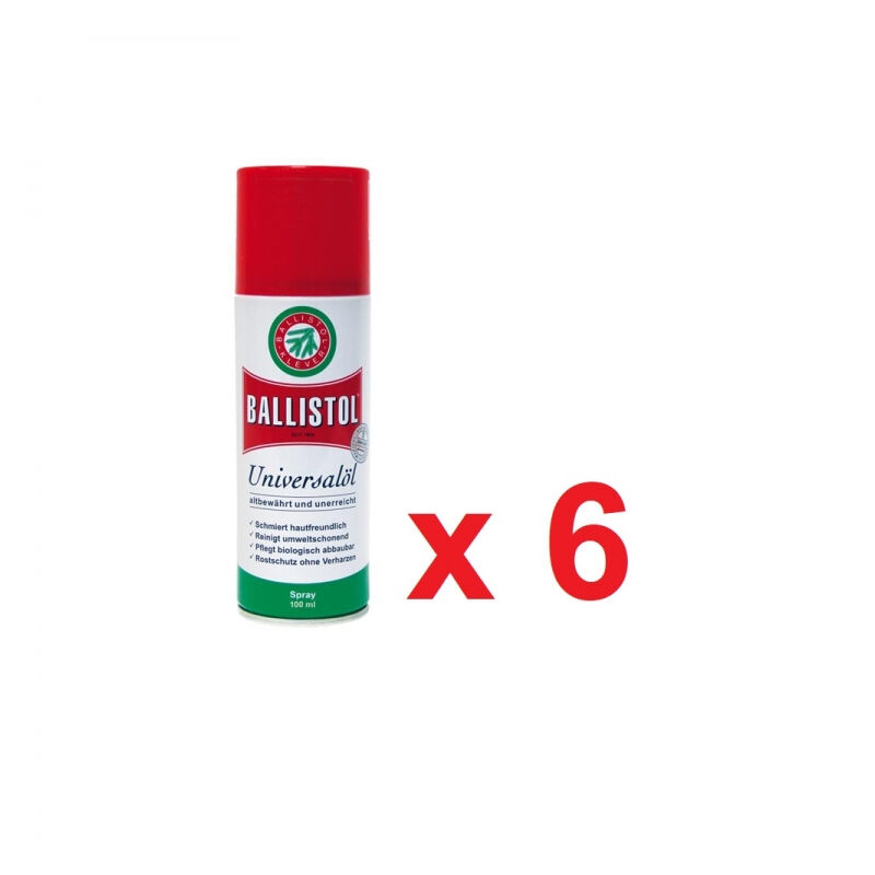 Ballistol - Pétrole Vaporiser 100 ml dans une boîte de 6