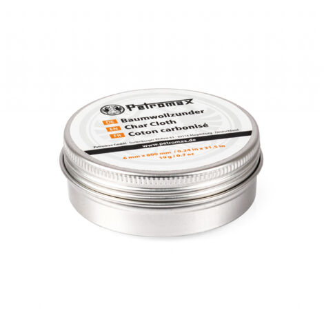 Petromax Baumwollzunder - Natürlicher Brennstoff aus 100% pyrolysiertem Baumwollseil