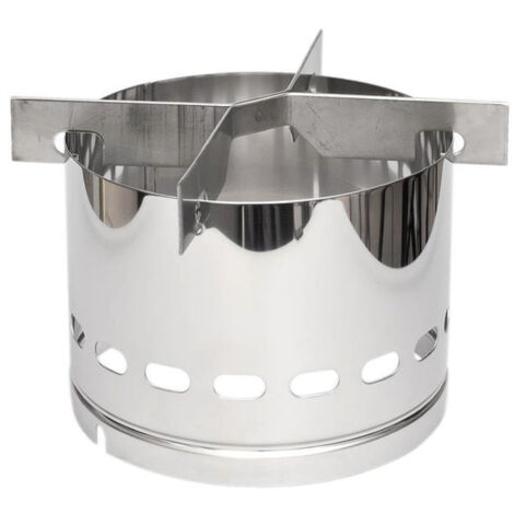Petromax Edelstahl Kochaufsatz für HK350 / HK500 Petroleumlampe