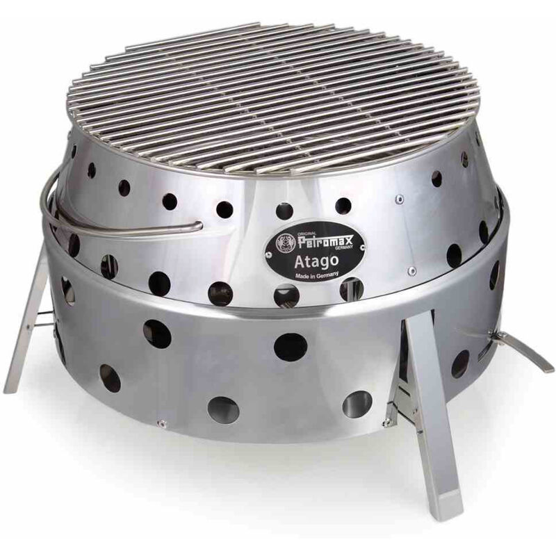 Grill Allrounder Atago Feuerschale Grill Feuerstelle 40 x 40 x 14 cm - Petromax