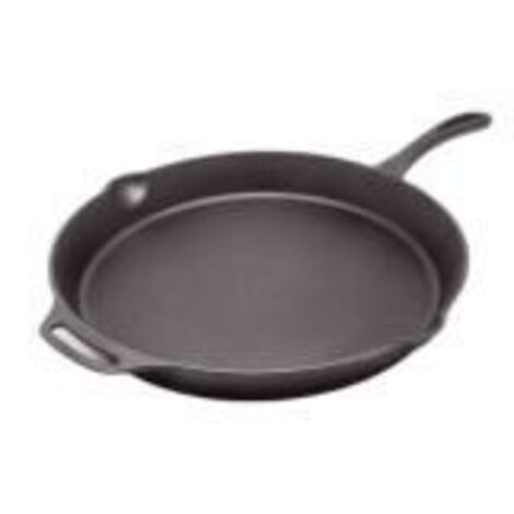 Petromax Grill-Feuerpfanne FP40-T mit Stiel ohne Füße Gusseisen Pfanne 4,7 Liter Ø 40 cm