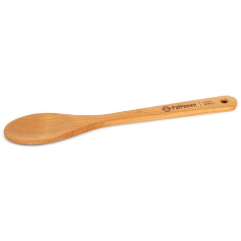 Petromax Holzlöffel Kochlöffel aus hochwertigem Kirschholz 32cm mit Petromax Logo