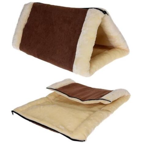 PETS cama tunel mascotas 60x90 cm , Manta/casa mascotasSe puede usar como esterilla o como casaProvista de capa térmicaMaterial: 100 % poliésterMedidas: 60 x 90 ext
