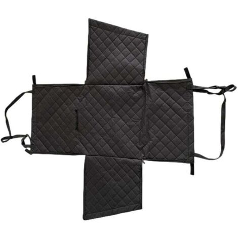 Pets, Housse de siège Auto pour Chiens, Universelle, Antidérapante, Imperméable, Poche latérale, Sangles réglables, Pliage Bas, Sac Transport, Maleteris