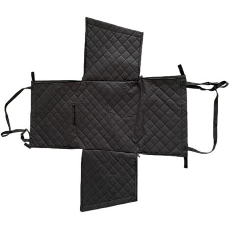 Pets, Housse de siège Auto pour Chiens, Universelle, Antidérapante, Imperméable, Poche latérale, Sangles réglables, Pliage Bas, Sac Transport, Maleteris