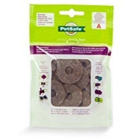 PETSAFE ANNEAUX DE FRIANDISES EN PEAU DE BUF POUR JOUET BUSY BUDDY POUR CHIEN TAILLE A