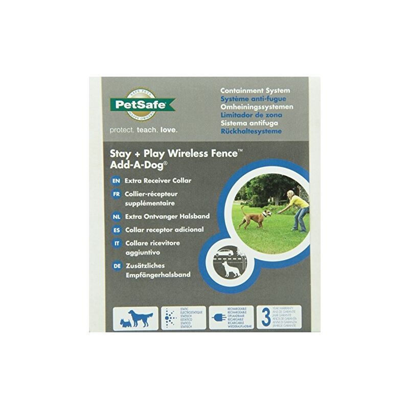 Petsafe - collier supplémentaire pour clôture stay & play cynnotek CY3328