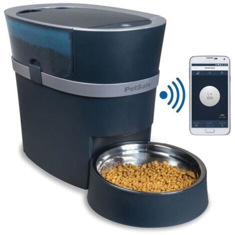 PETSAFE Distributeur 12 repas connecte Smartfeed - Pour chien et chat