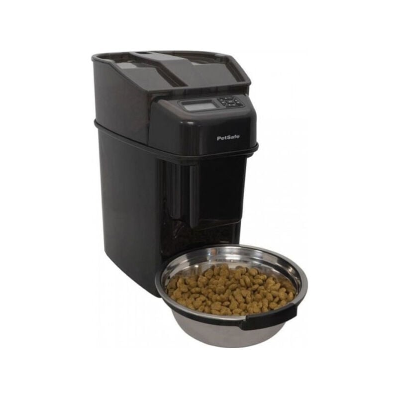 Petsafe - Distributeur Automatique de Croquettes pour Chien/Chat 5.6L Simply Feed- Jusqu'a 12 Repas,Fonctionne avec piles ou