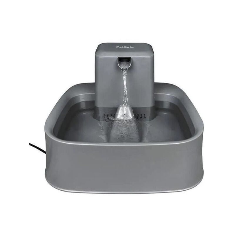 PetSafe - Fontaine Drinkwell 7,5 litres pour Grandes Races de Chiens/Plusieurs Animaux de Compagnie, Facile a Nettoyer et