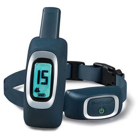 PETSAFE - HUNDERTRAININGSHALSBAND 900 M, WIEDERAUFLADBAR, WASSERDICHT, TON VIBRATION, 15 LEKTROSTATISCHE STIMULATIONSSTUFEN
