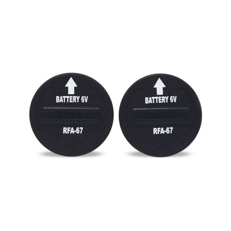 Petsafe - Lot de 2 Piles RFA-67 (6V) - Compatible Collier de Dressage, Anti-Aboiements et Anti-Fugue pour Chien