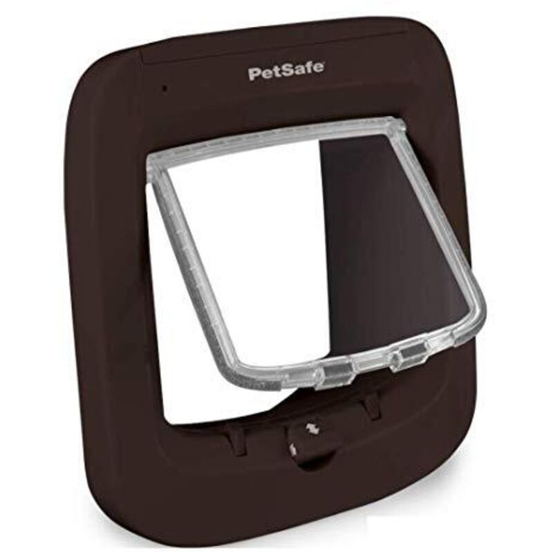 Petsafe Microchip Cat Door Marrone