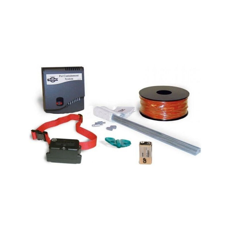 Systeme de Clôture Anti-Fugue pour Chien avec 150 metres de fil - 5 niveaux réglables de stimulation statique - Petsafe