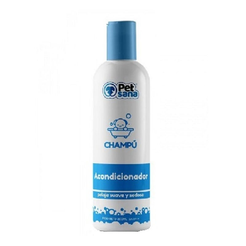 

PETSANA Champú Acondicionador para Perros, Pelaje Suave y Sedoso, 750 ml