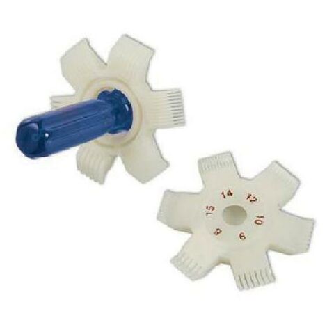 Pettine per alette scambiatori pa 6 wigam 08008007