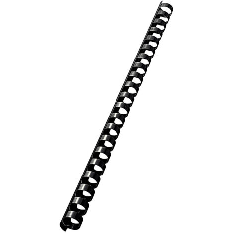 Pettine per rilegatura Leitz CombBind Nero (100 Unità)