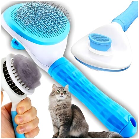 PETTINE SPAZZOLA PER PELO CORTO E LUNGO PER CANI E GATTI