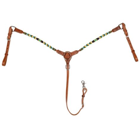 Pettorale western con decorazioni astratte
