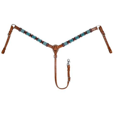 Pettorale western con perle navajo