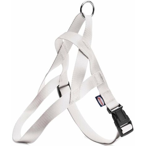 Pettorina a Y in nylon svedese con chiusura a clip per cani: 1 cm x 45-55 cm pettorina - rosso