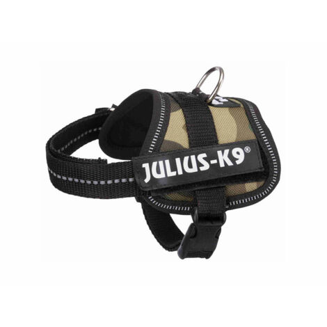 Pettorina Julius K9 Powerharness Con Fantasia (DE)  - Pettorina Julius K9 Powerharness Con Fantasia (DE) - Camouflage, XXXS / Baby 1 (29-36cm)