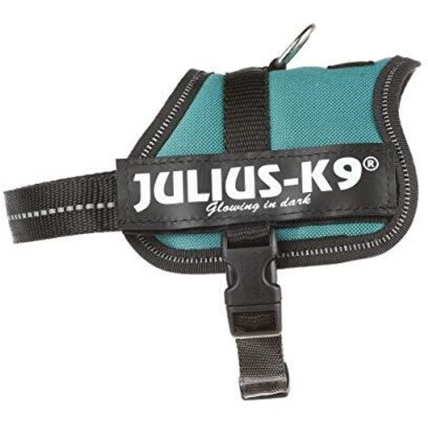Pettorina Julius K9 Powerharness (DE)  - Pettorina Julius K9 Powerharness (DE) - Verde Smeraldo, XXS / Baby 2 (33-45cm)