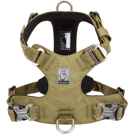 Pettorina per cani KHAKI Adventure SOFT TRUELOVE XS
