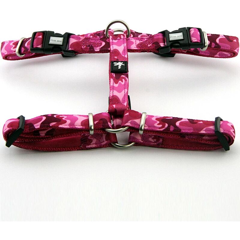 42-50 cm 15 mm Pettorina per Cane Colore: Nero Flamingo Asp Cross 42-50 cm 15 mm Pettorina per Cane Colore: Nero Flamingo Asp Cross