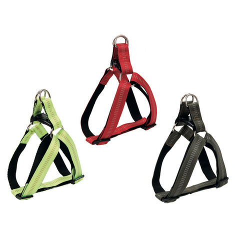 Pettorina Per Cani Regolabile E Resistente Modello Color Doggy, misuraScoloreRosso